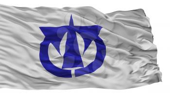 Yatomi City Flag, Country Japan, Aichi Prefecture, Isolated On White Background, 3D Rendering