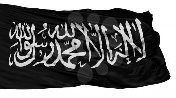 Jihad Flag, Isolated On White Background, 3D Rendering