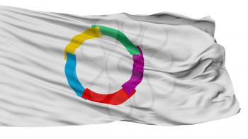 La Francophonie Flag, Isolated On White Background, 3D Rendering