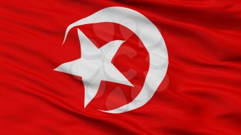 Nation Of Islam Flag, Closeup View, 3D Rendering