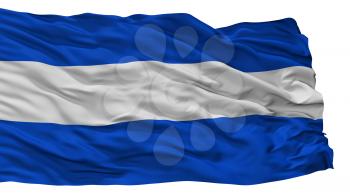 Almelo Outline City Flag, Country Netherlands, Isolated On White Background, 3D Rendering