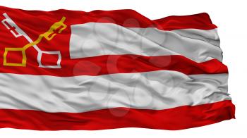 Boxtel City Flag, Country Netherlands, Isolated On White Background, 3D Rendering