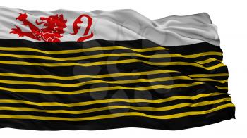 Eersel City Flag, Country Netherlands, Isolated On White Background, 3D Rendering
