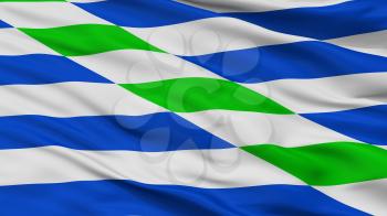 Catano City Flag, Country Puerto Rico, Closeup View, 3D Rendering