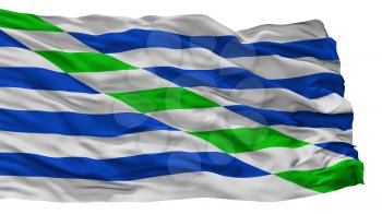 Catano City Flag, Country Puerto Rico, Isolated On White Background, 3D Rendering