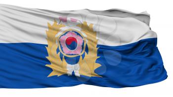 Republic Of Korea Army Flag, Isolated On White Background, 3D Rendering