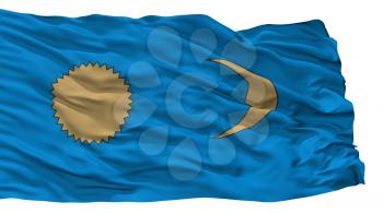 Gheorgheni City Flag, Country Romania, Isolated On White Background, 3D Rendering