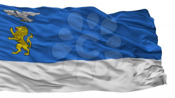 Belgorod City Flag, Country Russia, Isolated On White Background, 3D Rendering