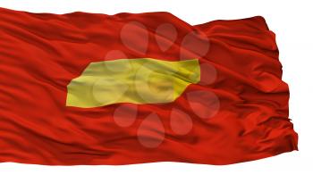 Shuya City Flag, Country Russia, Ivanovo Oblast, Isolated On White Background, 3D Rendering