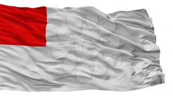 Bilbao City Flag, Country Spain, Isolated On White Background, 3D Rendering