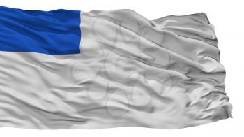 San Sebastian City Flag, Country Spain, Isolated On White Background, 3D Rendering
