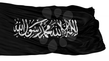 Islamic Courts Union Flag, Isolated On White Background, 3D Rendering