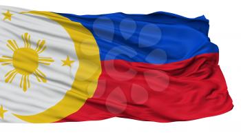 Philippines Fvr Proposal Flag, Isolated On White Background, 3D Rendering