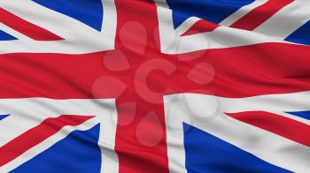 United Kingdom City Flag, Country Uk, Closeup View, 3D Rendering