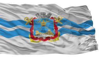 Nikolayev City Flag, Country Ukraine, Isolated On White Background, 3D Rendering