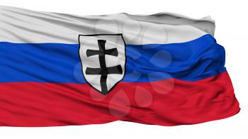 War Ensign Of The First Slovak Republic Flag, Isolated On White Background, 3D Rendering