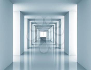 Royalty Free Clipart Image of a Tunnel