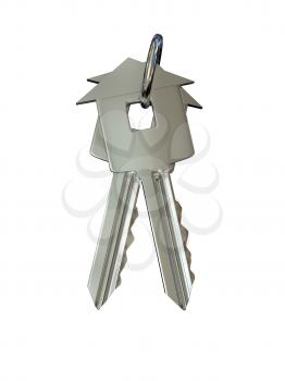Royalty Free Clipart Image of Keys