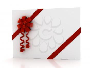 Royalty Free Clipart Image of a Greeting Card