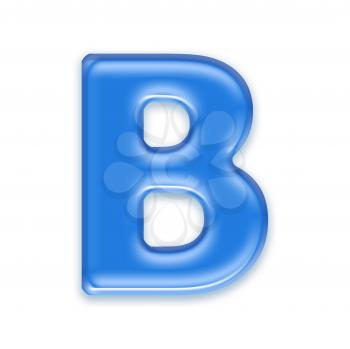 Royalty Free Clipart Image of a LEtter 'B'
