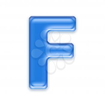 Royalty Free Clipart Image of a Letter 'F'