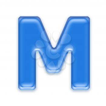Royalty Free Clipart Image of a Letter 'M'