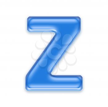 Royalty Free Clipart Image of a Letter 'Z'