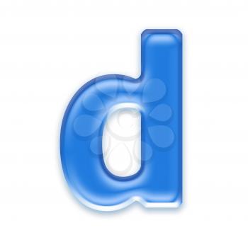 Royalty Free Clipart Image of a Letter 'd'