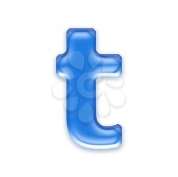 Royalty Free Clipart Image of a Letter 't'