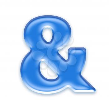Royalty Free Clipart Image of an & Symbol