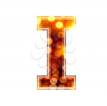 Royalty Free Clipart Image of a Letter 'I'