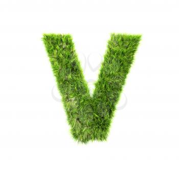 Royalty Free Clipart Image of a Letter 'V'
