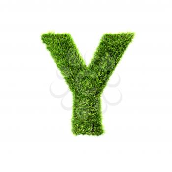 Royalty Free Clipart Image of a Letter 'Y'
