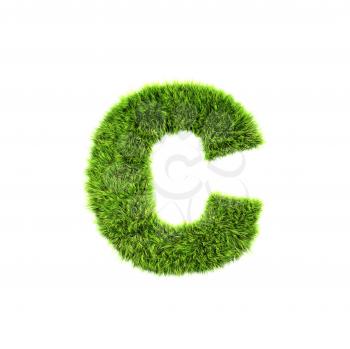 Royalty Free Clipart Image of a Letter c