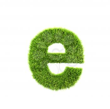 Royalty Free Clipart Image of a Letter 'e'