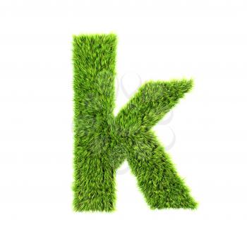 Royalty Free Clipart Image of a Letter 'k'