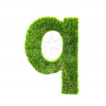 Royalty Free Clipart Image of a letter 'q'