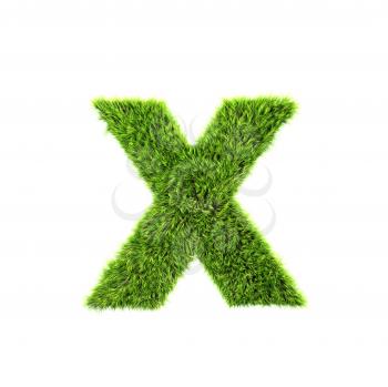 Royalty Free Clipart Image of a Letter 'x'