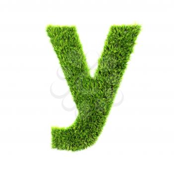 Royalty Free Clipart Image of a Letter 'y'