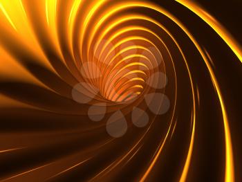 Royalty Free Clipart Image of an Abstract Vortex