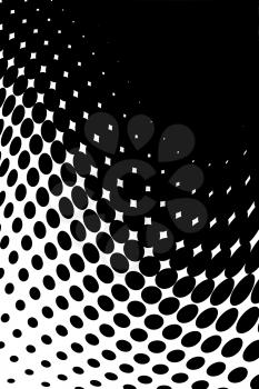 Royalty Free Clipart Image of a Halftone background