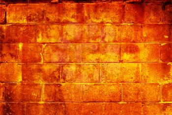 Royalty Free Clipart Image of a brick wall