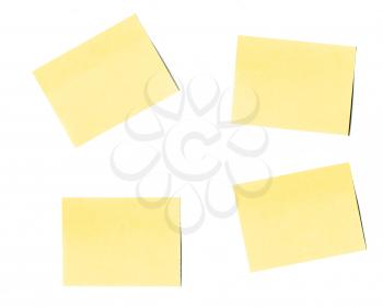 Royalty Free Clipart Image of a Post-it Notes