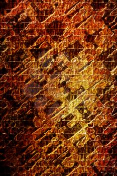Royalty Free Clipart Image of a Grungy Wall