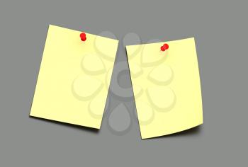 Royalty Free Clipart Image of a Post it Note