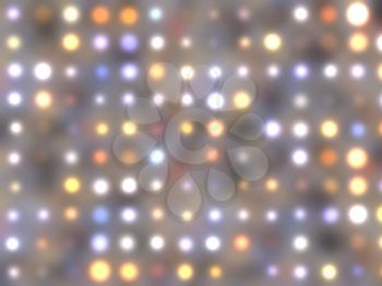 Royalty Free Clipart Image of Blurred Lights