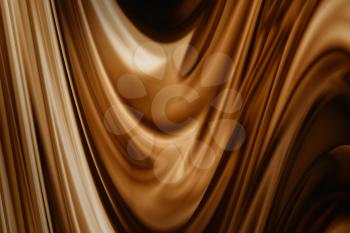 An Abstract fractal background - Liquid metal