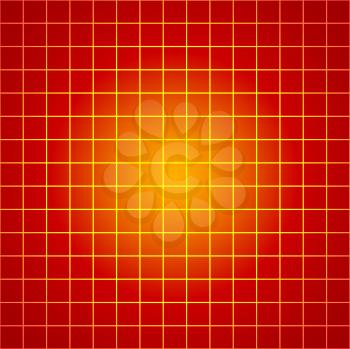 An abstract colored background with grid pattern