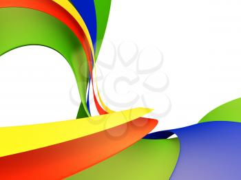 An abstract and colored background