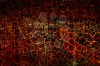 An old and crackled wall texture - grunge background